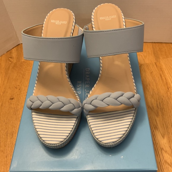 Draper James wedge sandals new in box - Picture 2 of 7